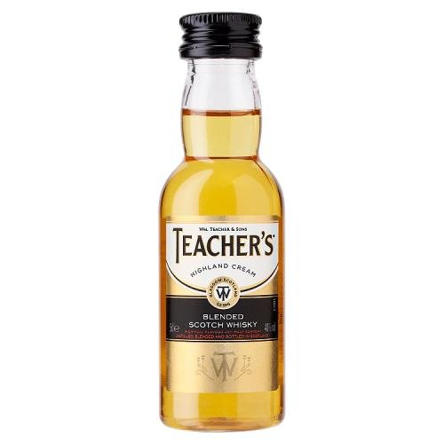 TEACHER'S BLENDED SCOTCH WHISKY - 5CL - TEACHER'S