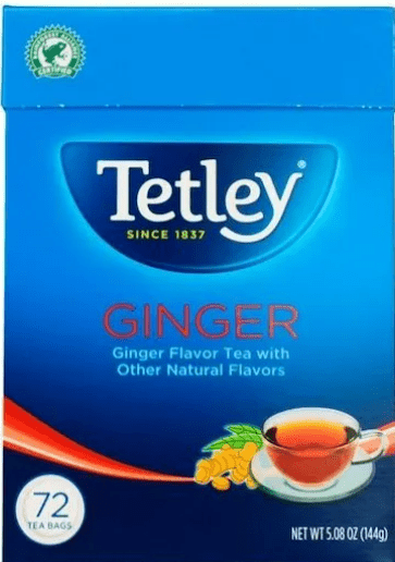 TETLEY GINGER TEA BAG - 144G - TETLEY