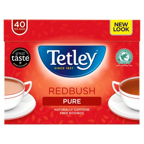 TETLEY HERBAL REDBUSH TBAGS - 40S - TETLEY