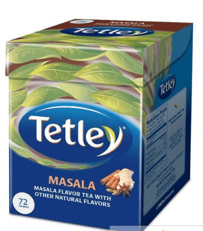 TETLEY MASALA TEA BAG - 144G - TETLEY