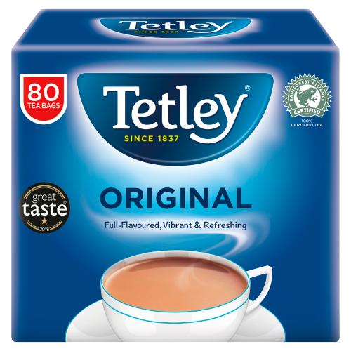 TETLEY TEABAGS - 80S - TETLEY