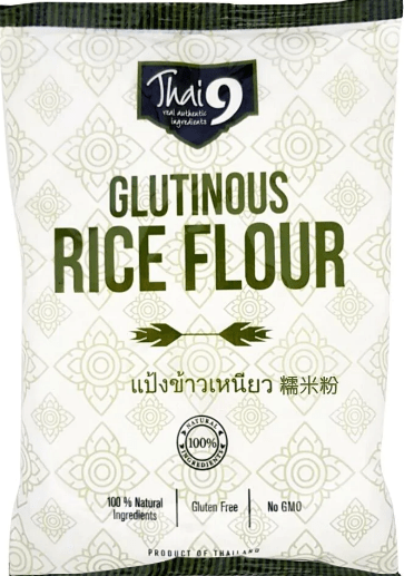 THAI 9 GLUTINOUS RICE FLOUR 400G - THAI 9