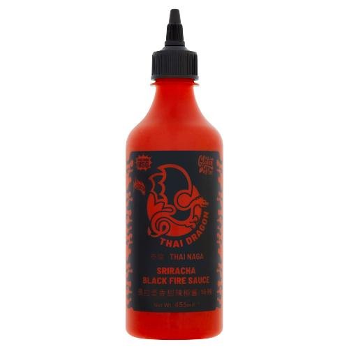 THAI DRAGON SRIRACHA BLACK FIRE SAUCE - 455ML - THAI DRAGON