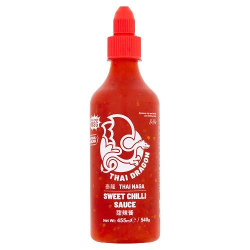 THAI DRAGON SWEET CHILLI SAUCE - 455ML - THAI DRAGON