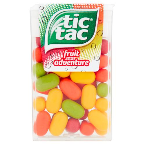 TIC TAC FRUIT ADVENTURE MIX - 18G - TICTAC