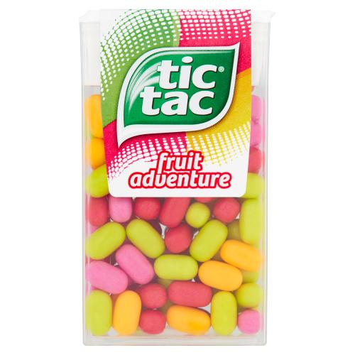 TIC TAC FRUIT ADVENTURE T100 - 48G - TIC TAC