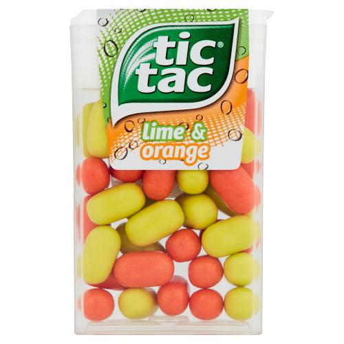 TIC TAC LIME & ORANGE - 18G - TIC TAC