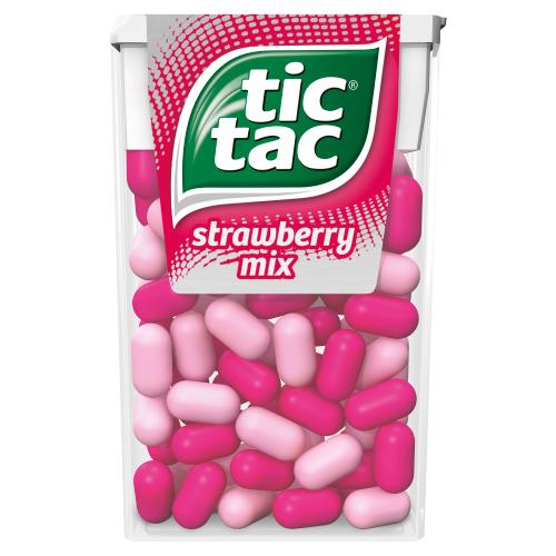 TIC TAC STRAWBERRY T100 - 49G - TIC TAC