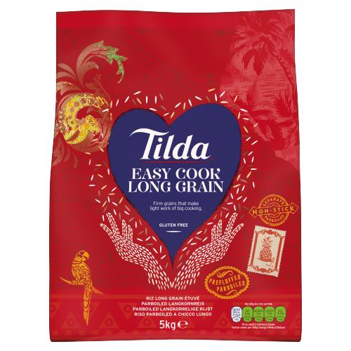 TILDA EASY COOK LONG GRAIN RICE - 5KG - TILDA