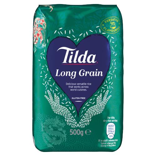 TILDA LONG GRAIN RICE - 500G - TILDA