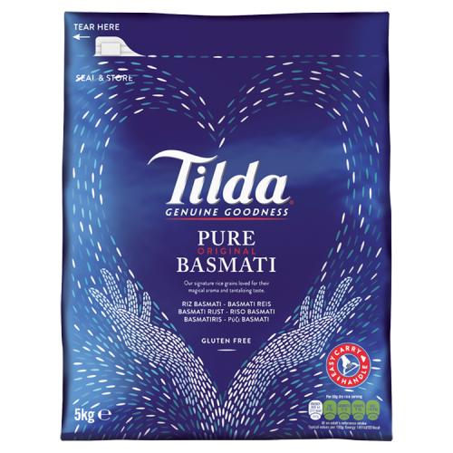 TILDA PURE BASMATI RICE - 5KG - TILDA