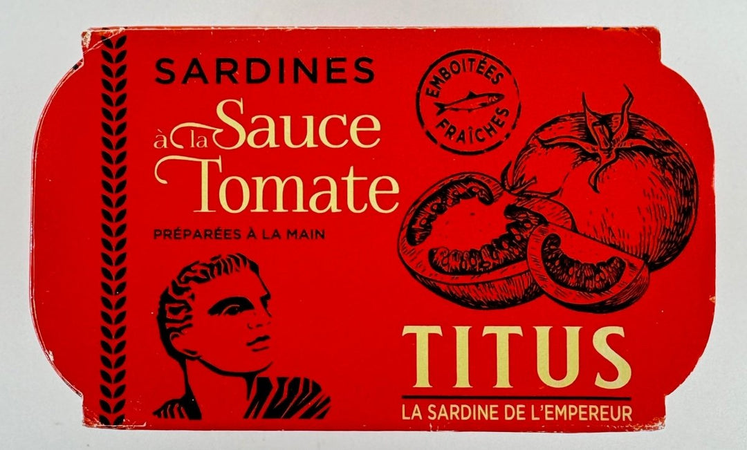 TITUS SARDINES TOMATE SAUCE - 3X125G - Branded