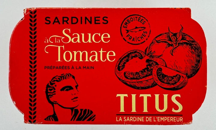 TITUS SARDINES TOMATE SAUCE - 3X125G - Branded