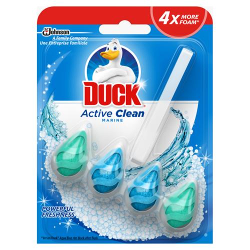 TOILET DUCK ACTIVE CLEAN RIMBLOCK MARINE - 38.6G - TOILET DUCK