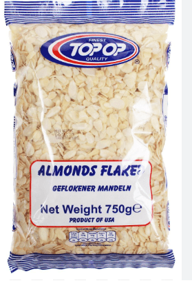 TOP - OP ALMONDS FLAKED - 750G - TOP - OP