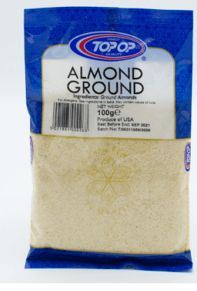 TOP - OP ALMONDS GROUND - 100G - TOP - OP