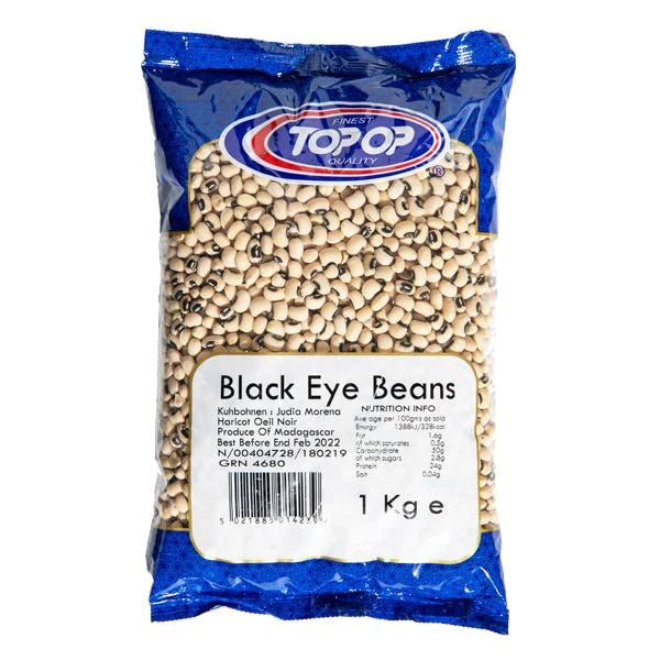 TOP - OP BLACK EYE BEANS - 1KG - TOP - OP