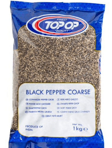 TOP - OP BLACK PEPPER COARSE - 1KG - TOP - OP