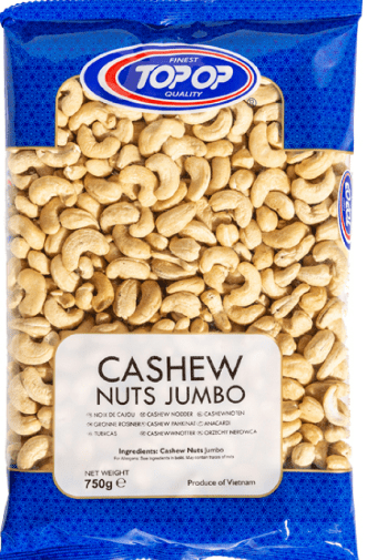 TOP - OP CASHEW NUT JUMBO - 750G - TOP - OP