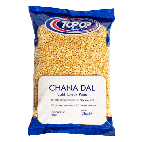 TOP - OP CHANA DAL SPLIT CHICK PEAS - 2KG - TOP - OP