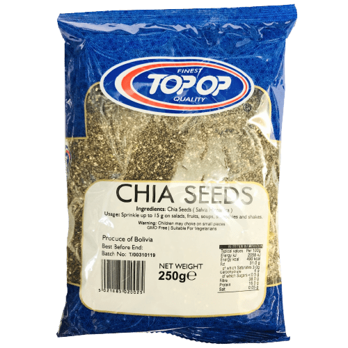 TOP - OP CHIA SEEDS - 250G - TOP - OP