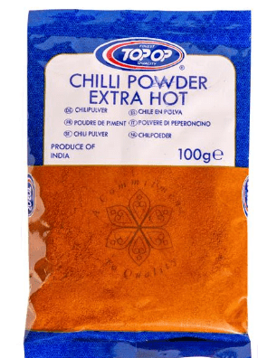 TOP - OP CHILLI POWDER EXTRA HOT - 100G - TOP - OP