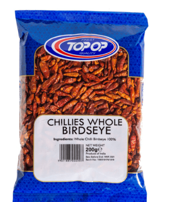 TOP - OP CHILLIES BIRDS EYE - 200G - TOP - OP