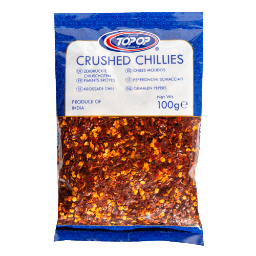 TOP - OP CRUSHED CHILLIES - 100G - TOP - OP