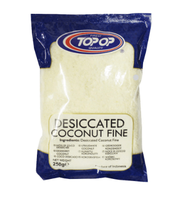 TOP - OP DESICATED COCONUT FINE - 250G - TOP - OP