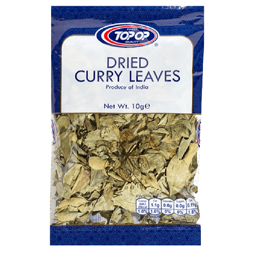 TOP - OP DRIED CURRY LEAVES - 10G - TOP - OP