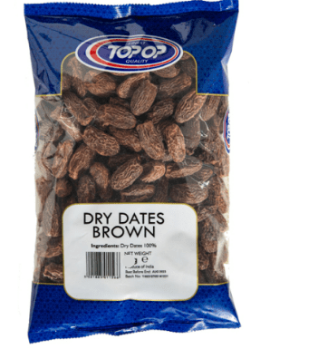 TOP - OP DRY DATES BROWN - 375G - TOP - OP