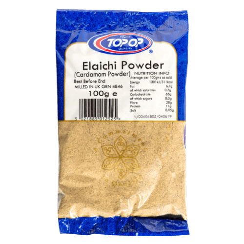 TOP - OP ELAICHI POWDER (CARDAMOM) - 100G - TOP - OP