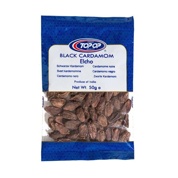 Top-op Elcho Black Cardamom - 50g