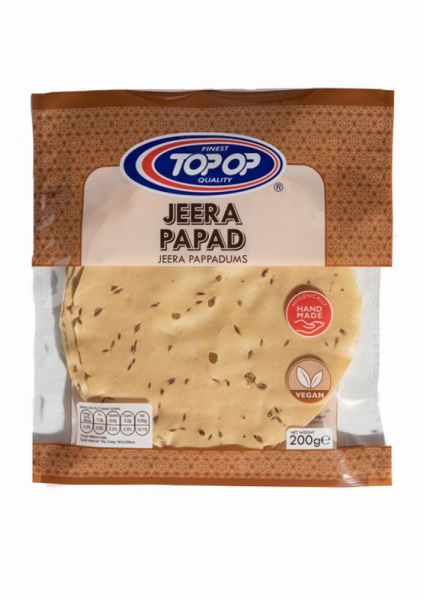 TOP - OP JEERA PAPAD - 200G - TOP - OP