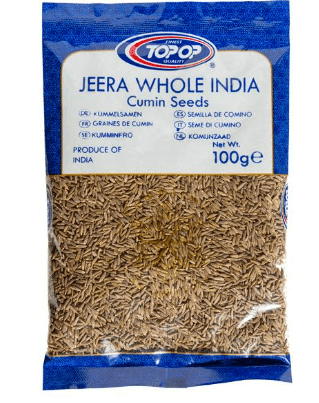 TOP - OP JEERA WHOLE (CUMMIN SEEDS) - 100G - TOP - OP