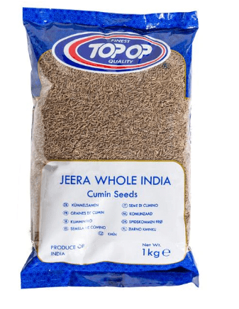 TOP - OP JEERA WHOLE (CUMMIN SEEDS) - 1KG - TOP - OP