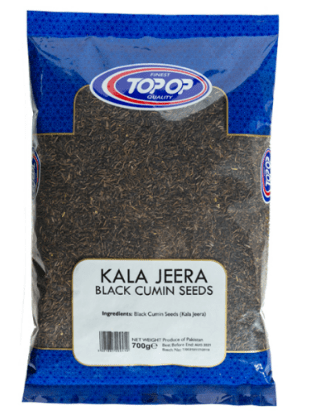 TOP - OP KALA JEERA (BLACK CUMMIN SEEDS) - 700G - TOP - OP