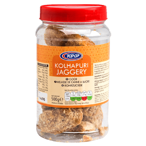 TOP - OP KOLHAPURI JAGGERY - 500G - TOP - OP