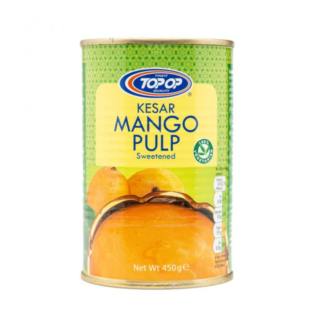 TOP - OP MANGO KESAR PULP - 450G - TOP - OP