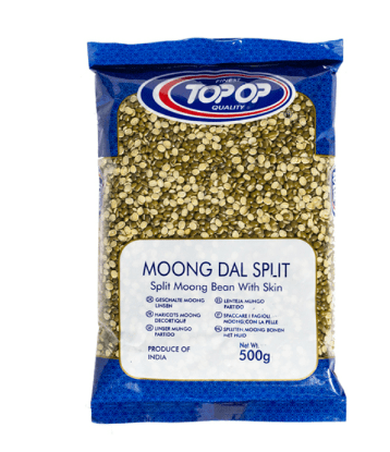 TOP - OP MOONG DAL SPLIT WITH SKIN - 500G - TOP - OP