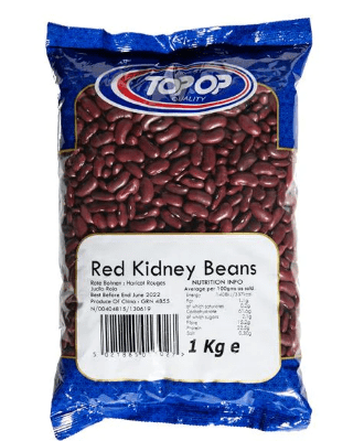 TOP - OP RED KIDNEY BEANS - 1KG - TOP - OP