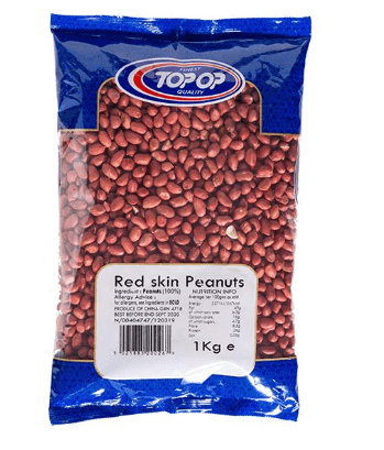 TOP - OP RED SKIN PEANUTS - 1KG - TOP - OP