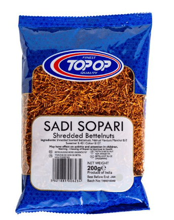 TOP - OP SADI SOPARI SHREDDED BEETELNUTS - 200G - TOP - OP