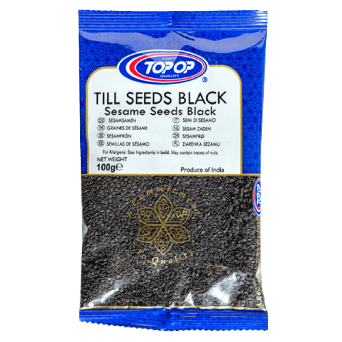 TOP - OP TILL SEEDS BLACK (SESAME) - 100G - TOP - OP