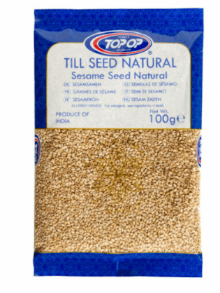 TOP - OP TILL SEEDS NATURAL (SESAME) - 100G - TOP - OP