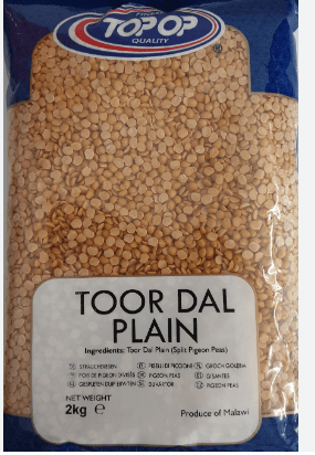 TOP - OP TOOR DAL PLAIN - 2KG - TOP - OP