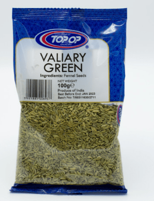 TOP - OP VALIARY (FENNEL SEEDS) GREEN - 100G - TOP - OP