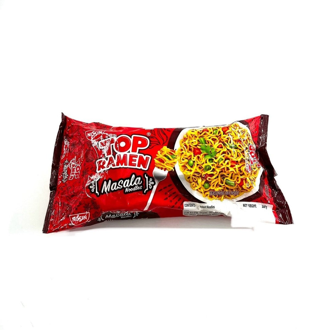 TOP RAMEN MASALA NOODLES - 280G - NISSIN