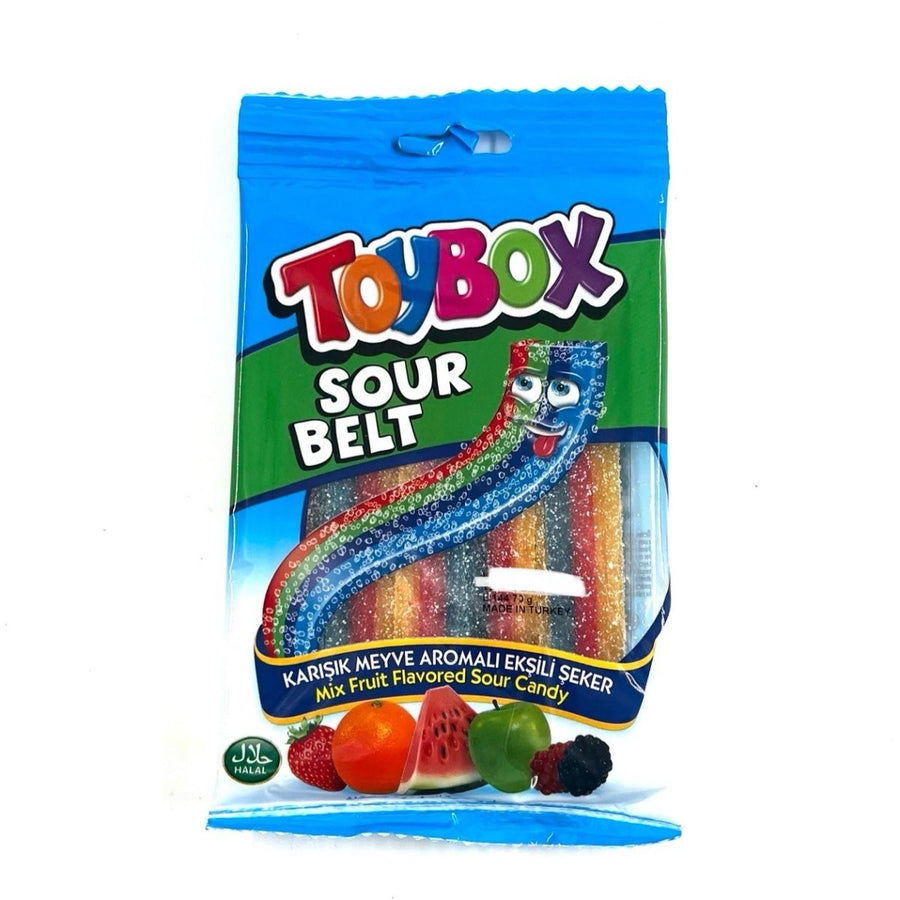 TOYBOX SOUR BELT CANDY - 70G - TOYBOX