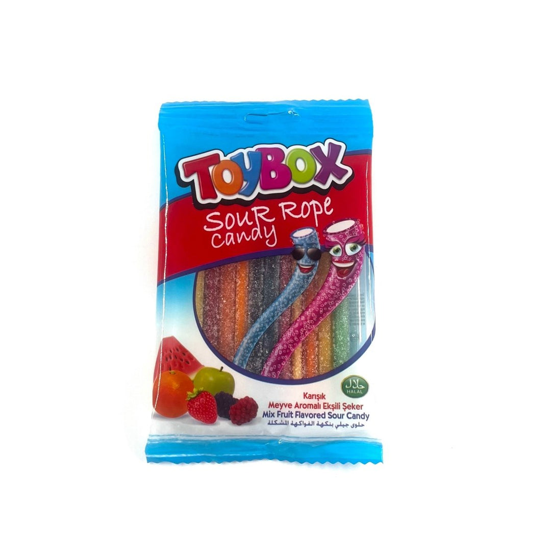 TOYBOX SOUR ROPE CANDY - 70G - TOYBOX